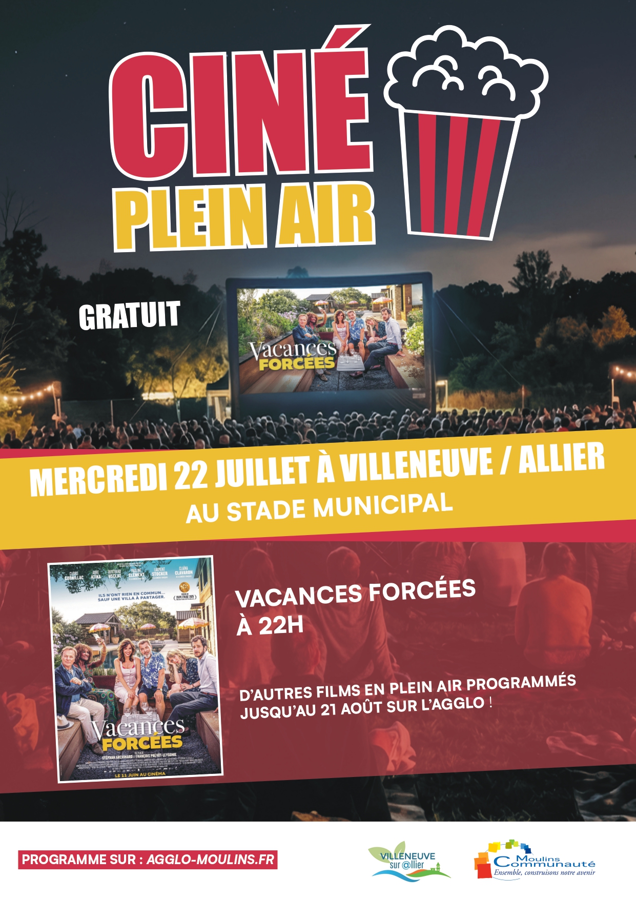 Cin&eacute;ma en plein air